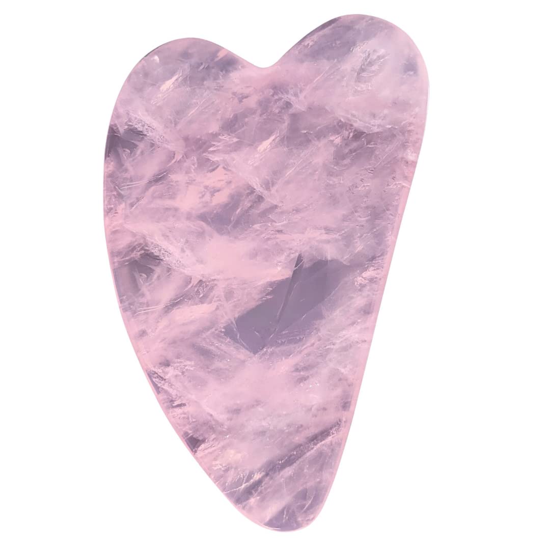 Gua Sha (różowy kwarc)