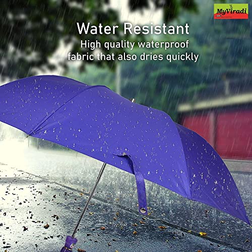 Image of 2 Fold Umbrella for Women & Men Office 2 Fold Umbrella for Girls - Set Of 1