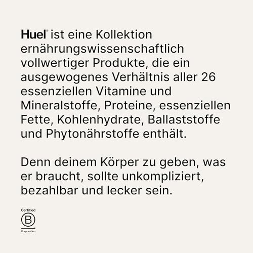 Huel Hot & Savoury – Cajun Pasta (7 Portionen), Vegane Protein-Mahlzeit mit 25 g Eiweiß, 26 Vitamine & Mineralstoffe, Pflanzliches Fertiggericht, Ausgewogen & Nährstoffreich