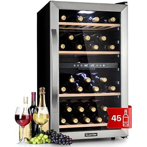 Klarstein Weinkühlschrank, Getränkekühlschrank Schmal Cover