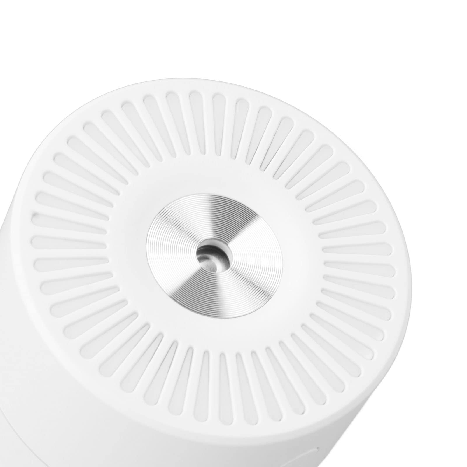 Mini Humidificador Portátil, USB Personal Cool Mist Pequeños Humidificadores de Escritorio con Soporte Giratorio de 360 ​​grados, Apagado Automático, Silencioso para Dormitorio, (Blanca)