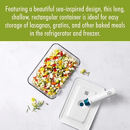 Image of ZWILLING Fresh & Save Airtight Glass Food Storage Containers with Lids, Meal Prep Containers, One Size, La Mer