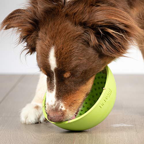 Hyper Pet Boredom Buster Wobble Slow Feeder LickMat & Anxiety Relief (Dog Bowl & Cat Bowl-Great for Dog Food, Dog Treats, Cat Food,Cat Treats)[Great Alternative for Slow Feeder Dog Bowls-Snuffle Mat]