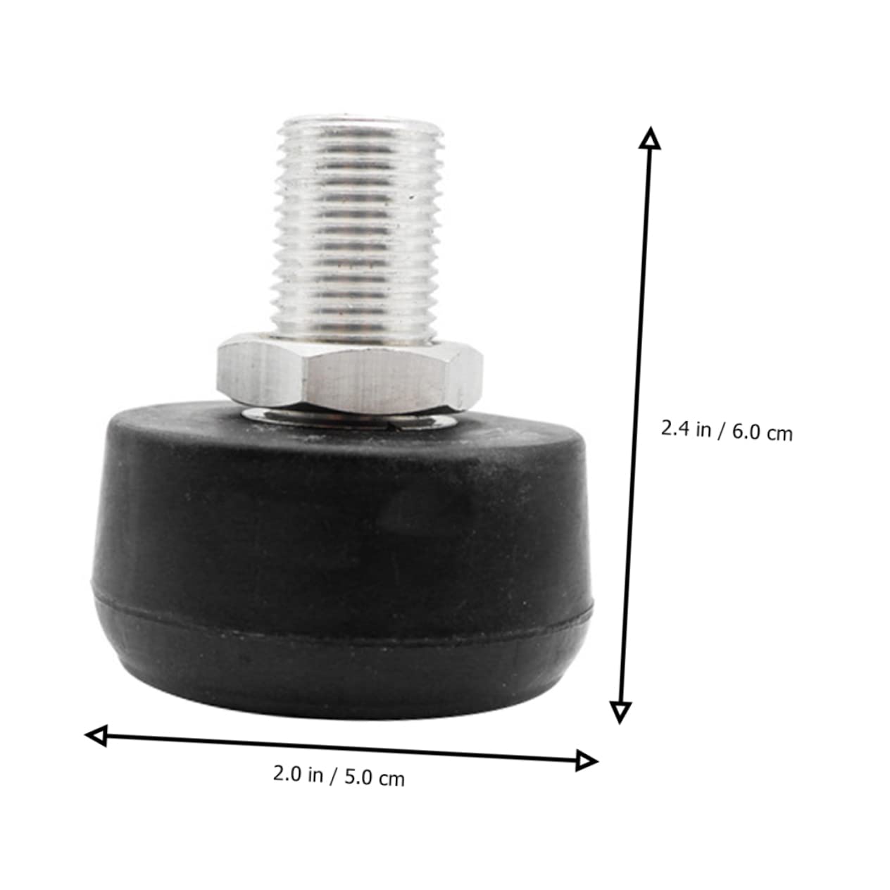 CORHAD 1Pc Adjustable Rubber Roller Skates Brake Block Toe Stopper for Enhanced Control Easy Installation Non Slip Design for Skating Enthusiasts and Ice Skating Accessories