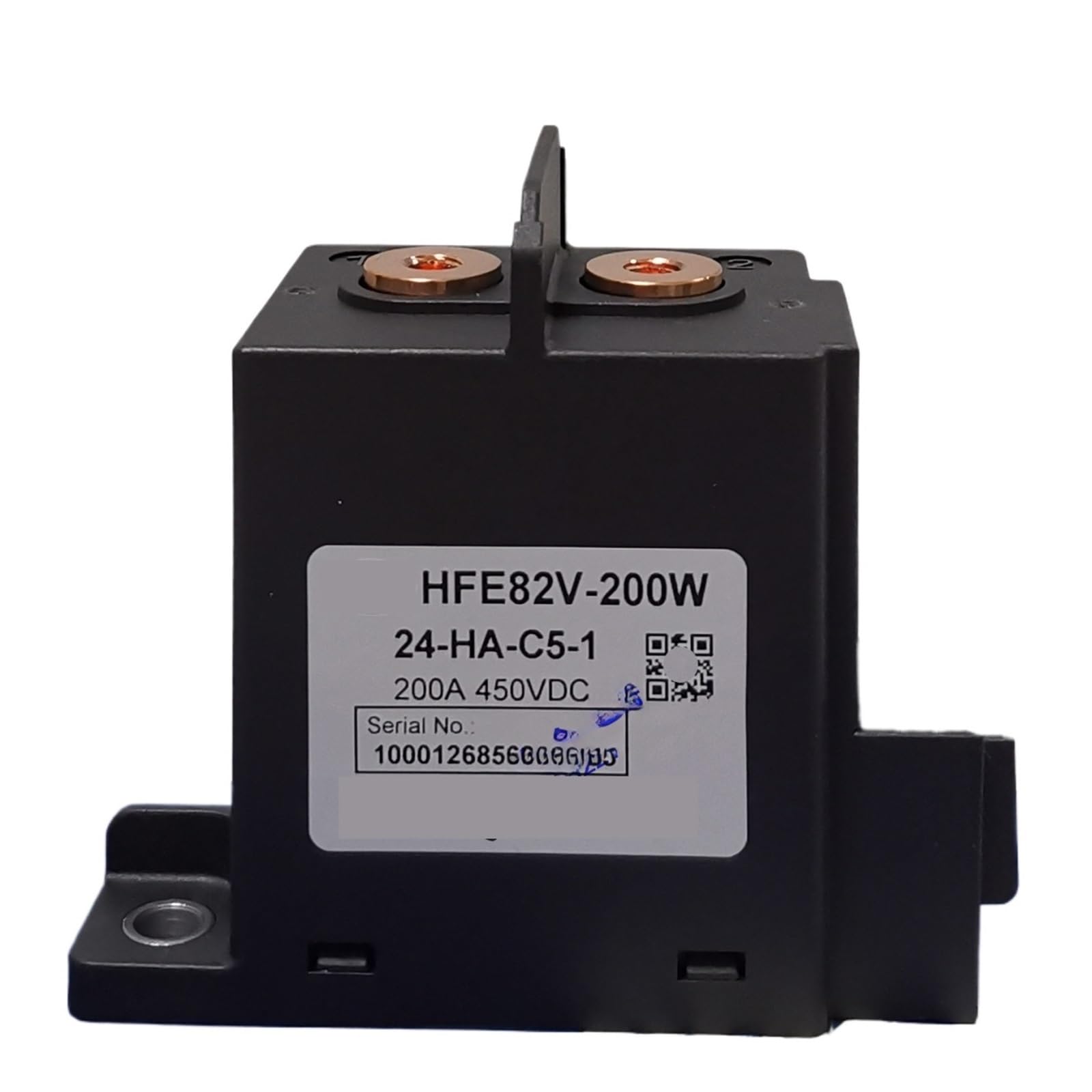 HEXEH contacteur HFE82V-200W12HA-C5-1 HFE82V-200W24HA-C5-1 Contacteur Relais CC 200A450V(HFE82V-200W12HA-C5-1)