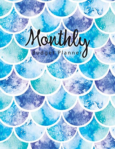 Monthly Budget Planner: Watercolor Mosaic | Budgeting Workbook | Monthly Budget Planner Worksheets | Finance Organizer Planner | Bill Daily Weekly ... Business (Monthly Bill Planner and Organizer) image 3