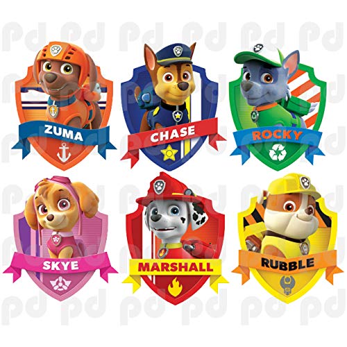 Vinilos decorativos Paw Dog para pared infantiles miniatura 4