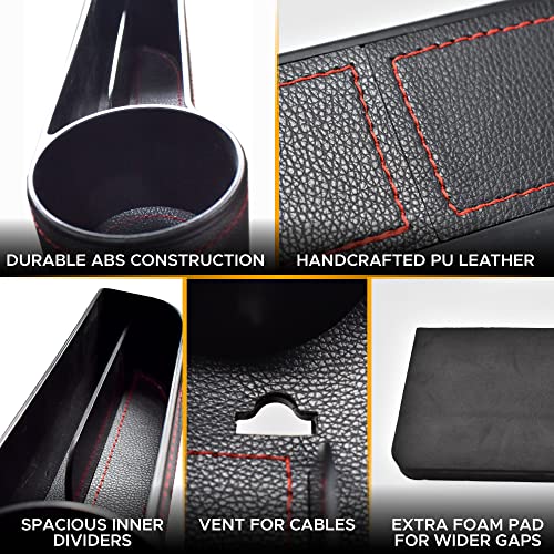 EcoNour Juego de Porta Vasos para Auto 2 Piezas miniatura 7