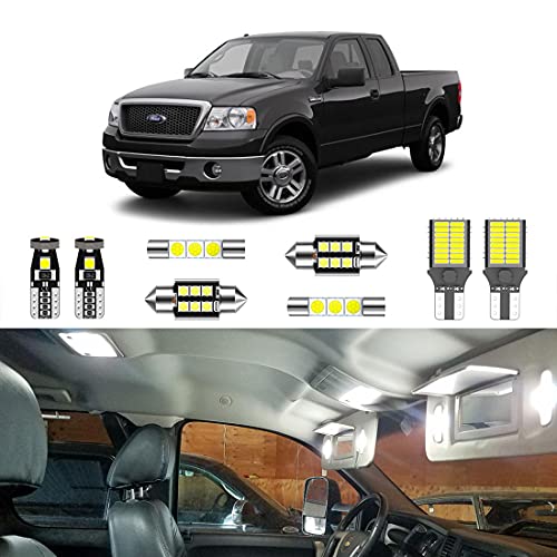 Kit de 13 luces interiores LED blancas para Ford F150 2004-2008 miniatura 1
