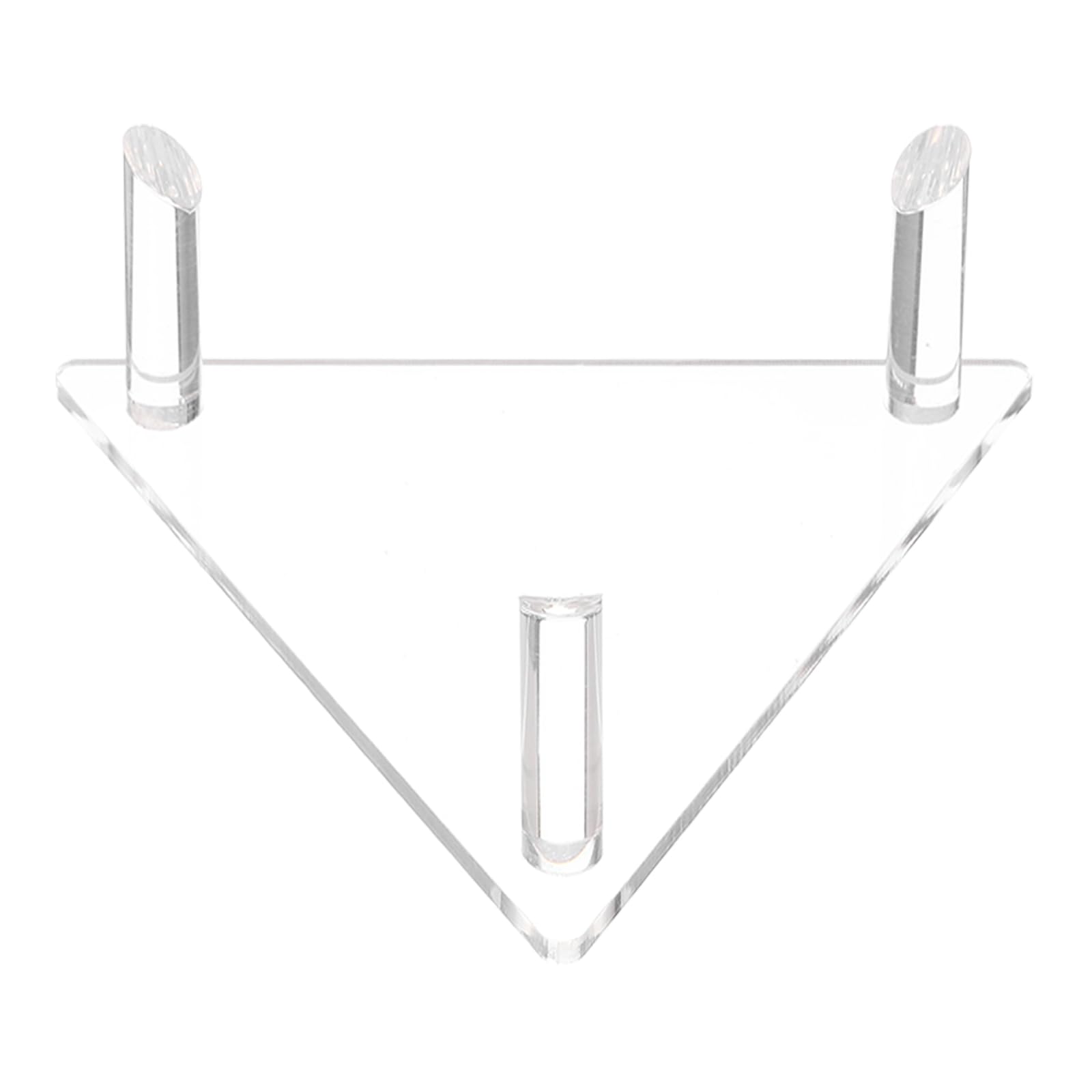 PATIKIL Baseball Holders for Balls 1 Pcs Acrylic Display Stand Small Ball for Baseball Golf Softball Tennis Sport Stand Ball