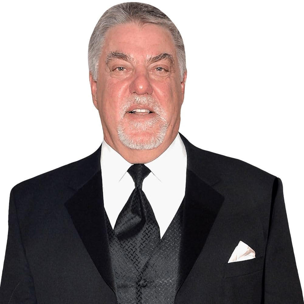 Bruce Travis Mcgill (Black Suit) Half Body Buddy Cutout