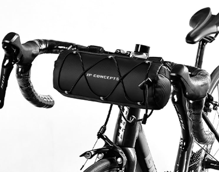 Bicycle/Scooter Handlebar Frame Bag with Carrying Strap