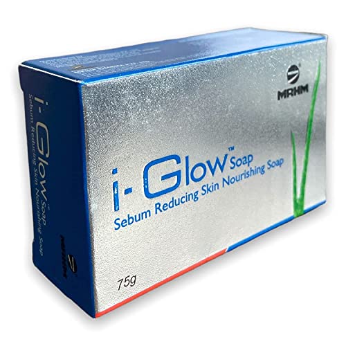 Image of MRHM i-Glow Soap Anti Acne Sebum reducing Skin Nourishing Soap (3 x 75 g)