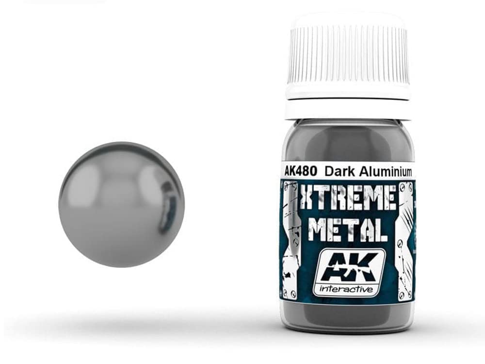 AK InteractivePaints 30ml Extreme Metal - Dark Aluminium