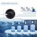 5 Gallon Water Dispenser, Water Bottle Pump Electric Portable USB Charging for 5 Gallon Water Bottle Built-In 1200MHA Battery White