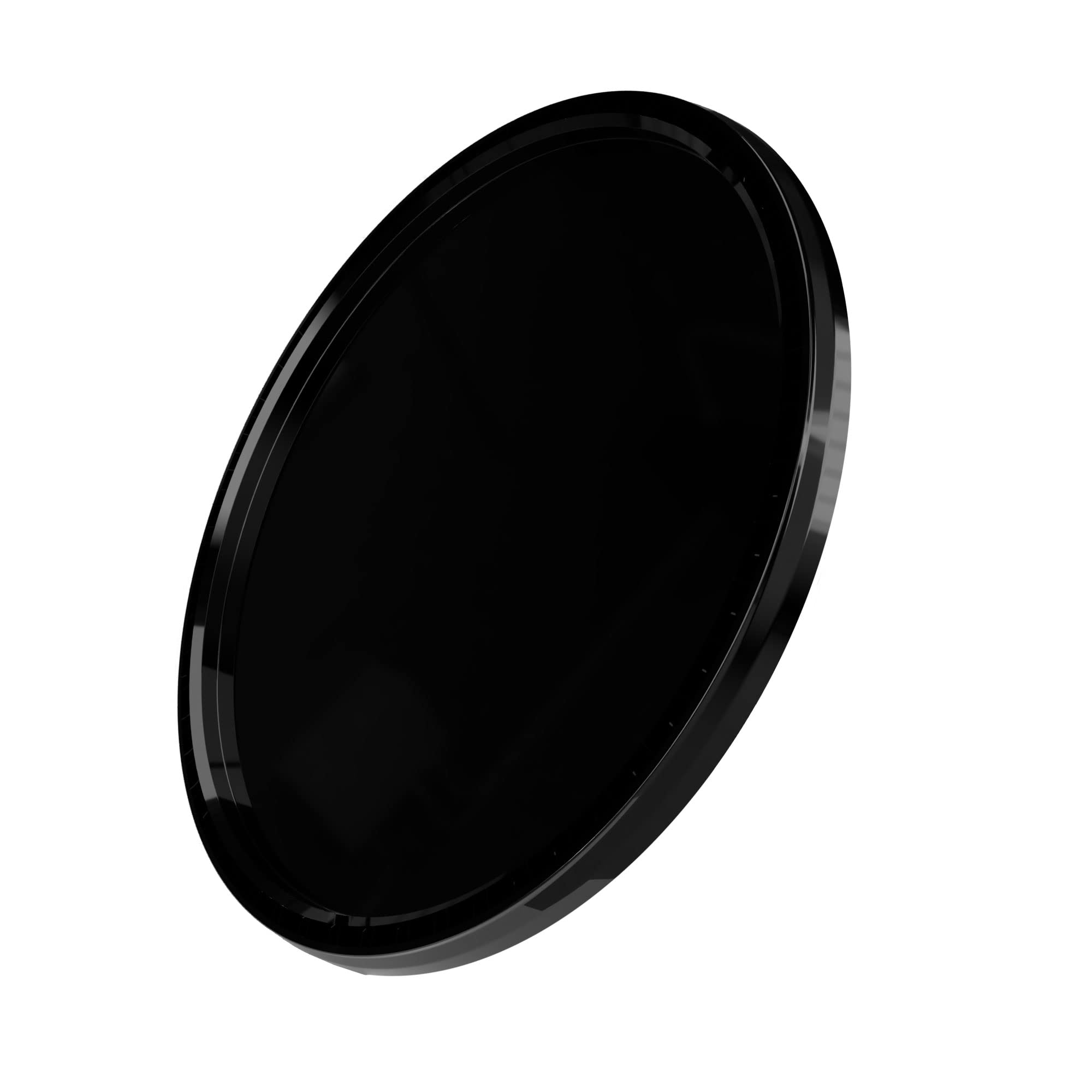 FixedByU avec Couvercle 16 litres Noir hermétique et Stable Seau Vide avec poignée et Couvercle de Fermeture pour Aliments Produits Chimiques Peinture Murale Poudre à Laver Colle 10 pièces