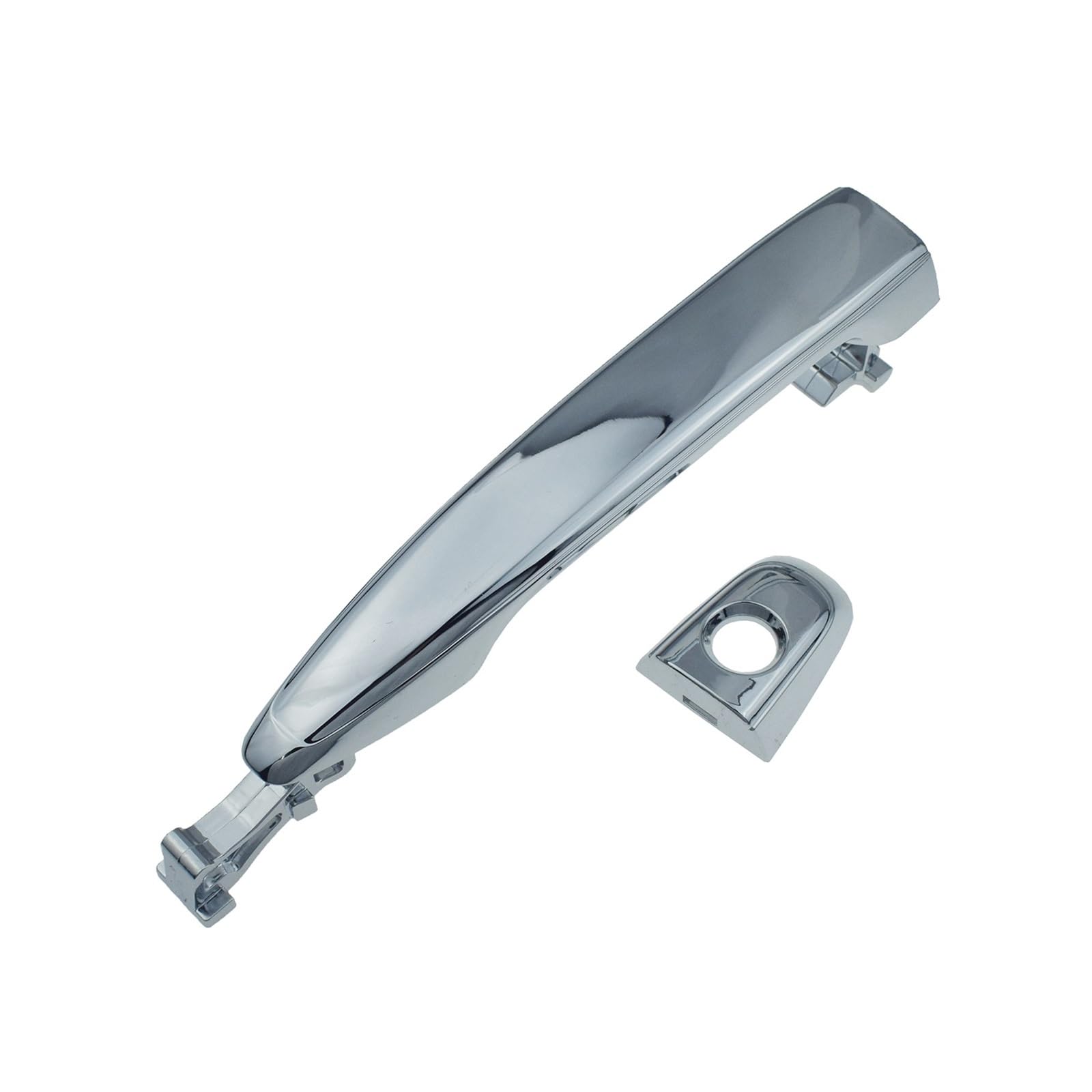 Trxjjvm for Toyota for Alphard for Camry for Highlander for Tacoma for 4Runner Front Rear Left Right Exterior Door Handle car Exterior Door Handle(Front Left 1PC)