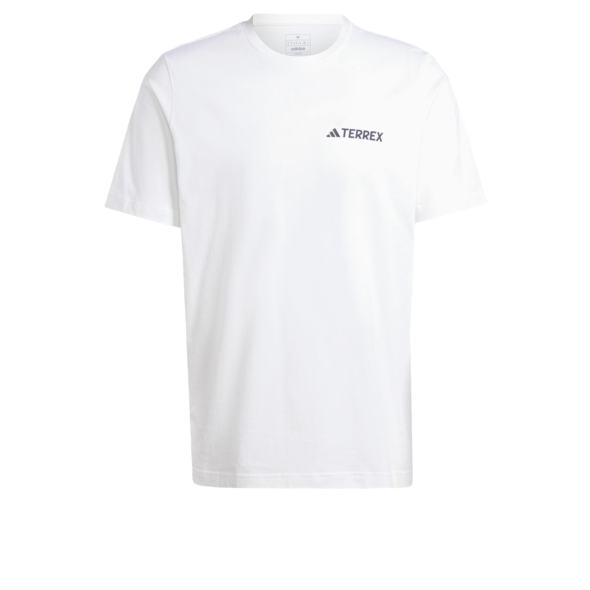adidas Men's Terrex Graphic T-Shirt, White, L