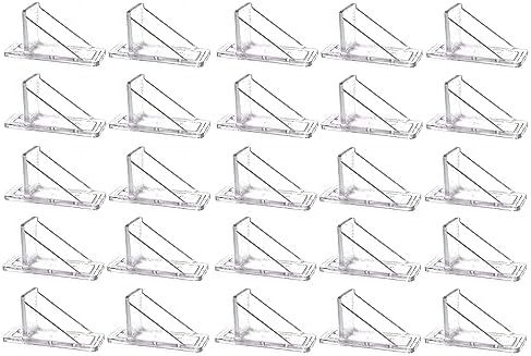 JSP Manufacturing 100 Pack Recycled Clear V2-Mini Roof Guard Snow and Ice Guard Prevent Sliding Ice Snow Stop Buildup Plastic