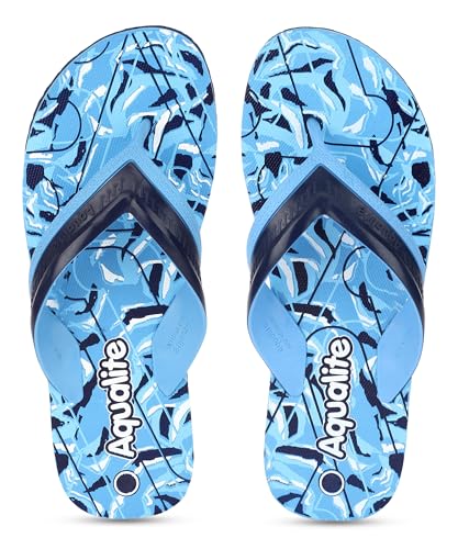 Image of Aqualite Men Slippers | Soft Comfortable and Stylish Slippers for Men in exciting Colors |Lightweight | Anti Skid | Daily Use Chappal