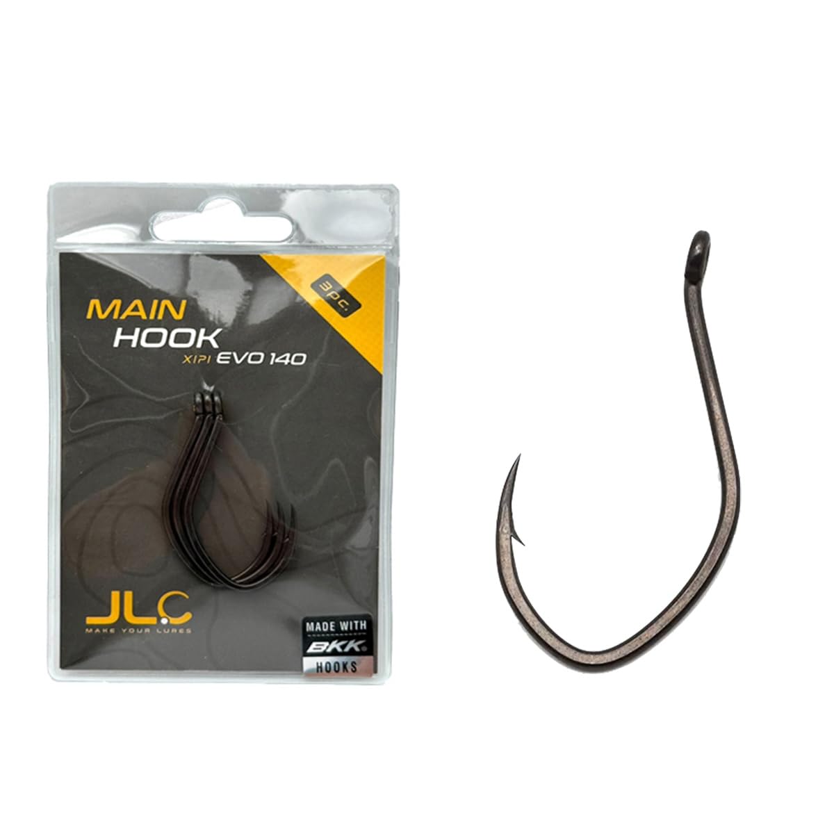 JLC Xipi Evo Silikon Kalamar Ana İğne 140mm 3 Adet/Paket