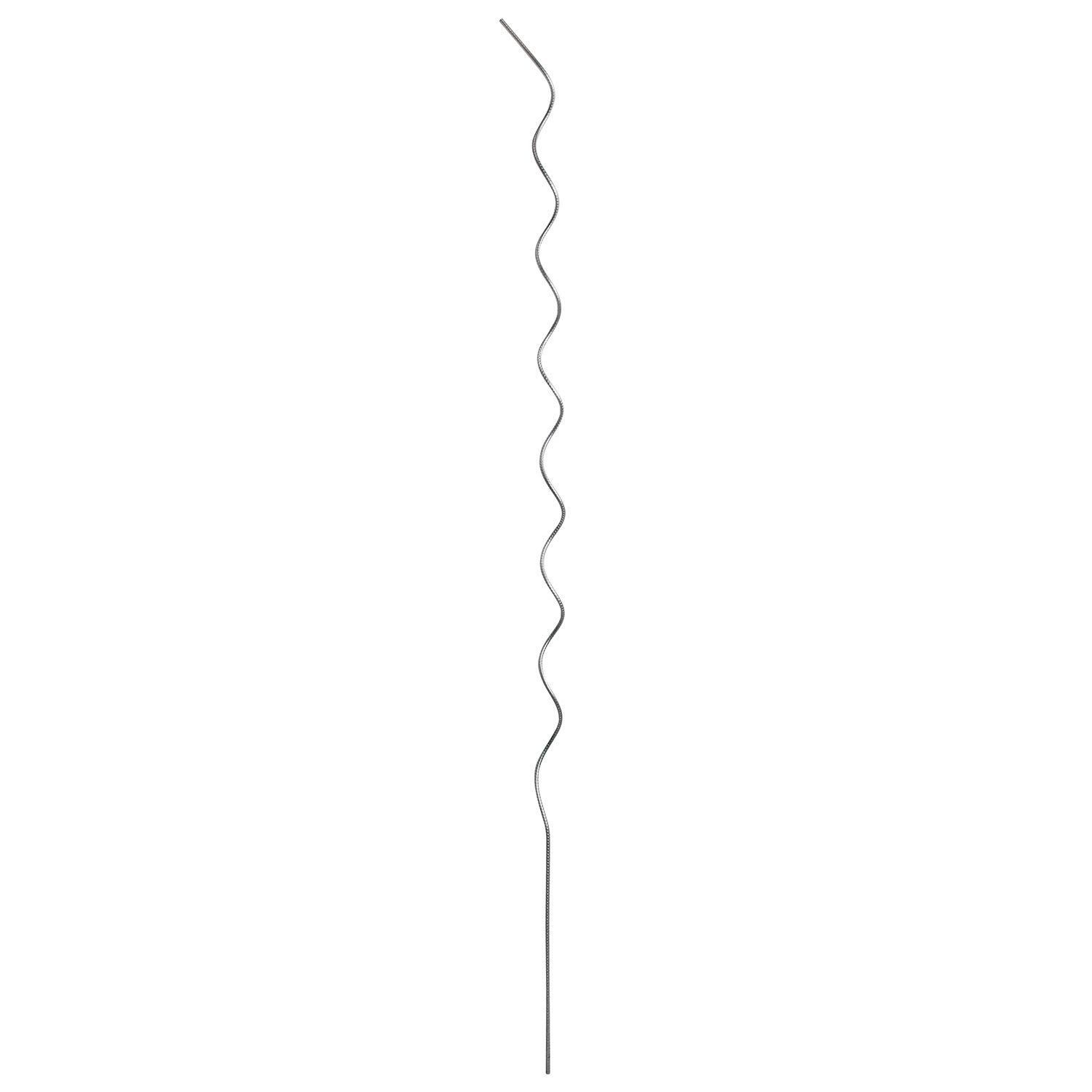 bellissa Tomatenspiralen Tomaten-Stangen 20 Stück Zink 180 cm Ø 7 mm | Hochwertige Spiral-Stäbe für das Ranken im Garten