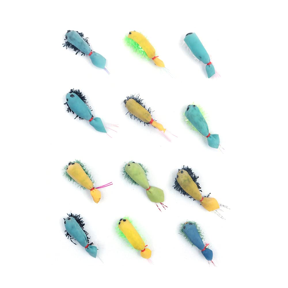 Confezione Da 12 Suspender Buzzers Per Pesca A Mosca &ndash; Varie Taglie E 4 Colori &ndash; Troutflies UK