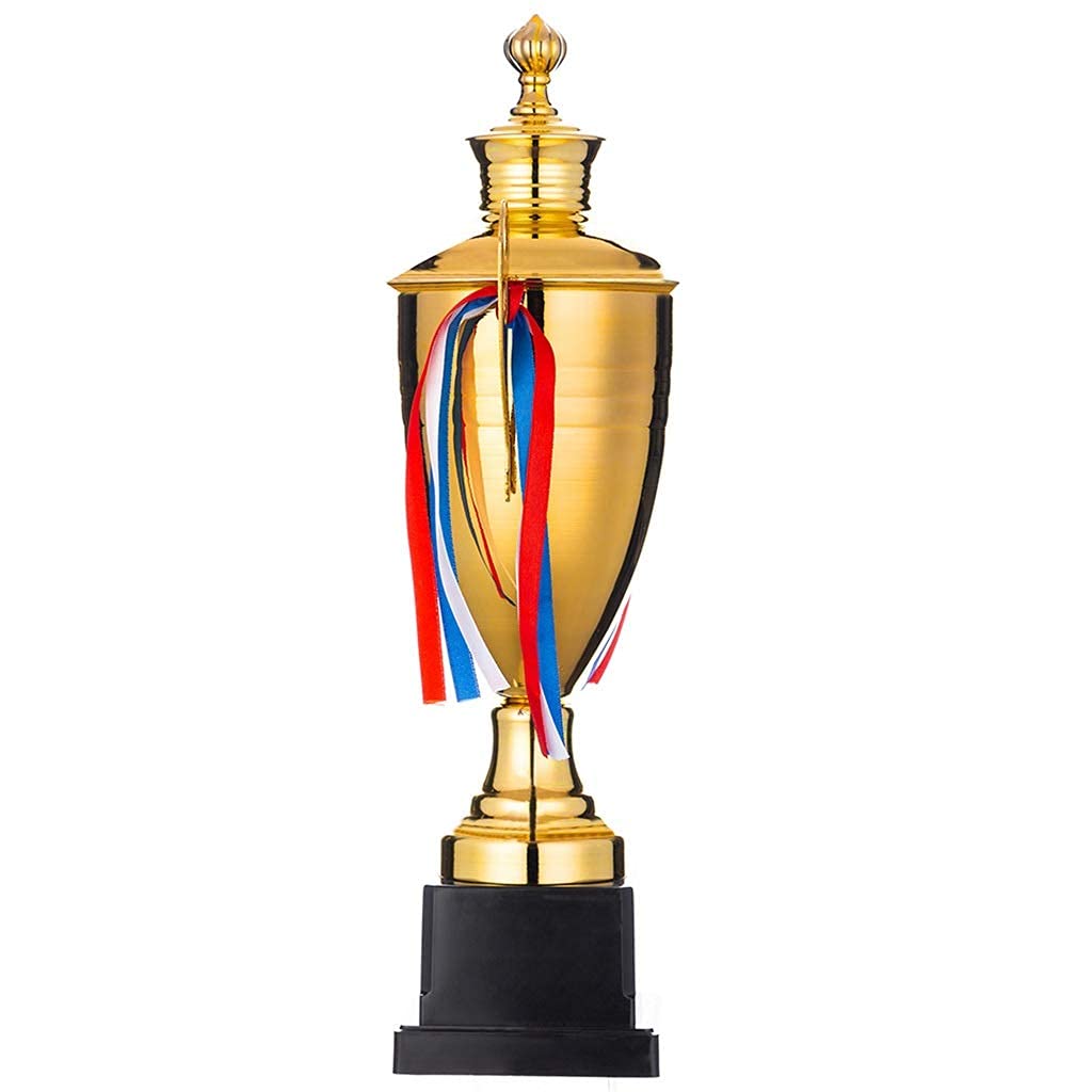 Trofeo Di Basket In Metallo Dorato – Coppa Grande Per Premi Scolastici, Feste E Competizioni - 12