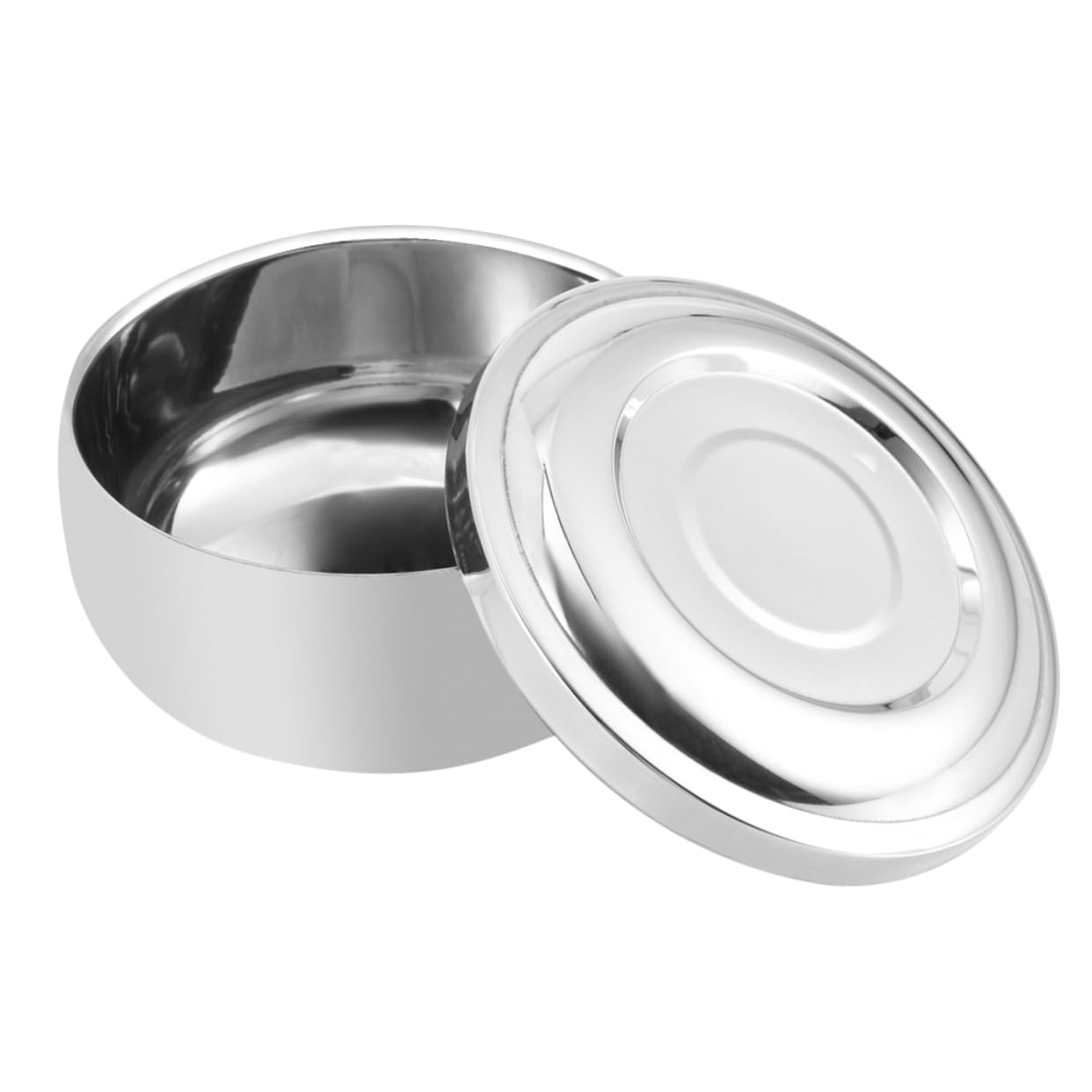 MERRYHAPY Shaving Bowl for Men Large Shaving Soap Bowl with Lid Compact and Practical Design