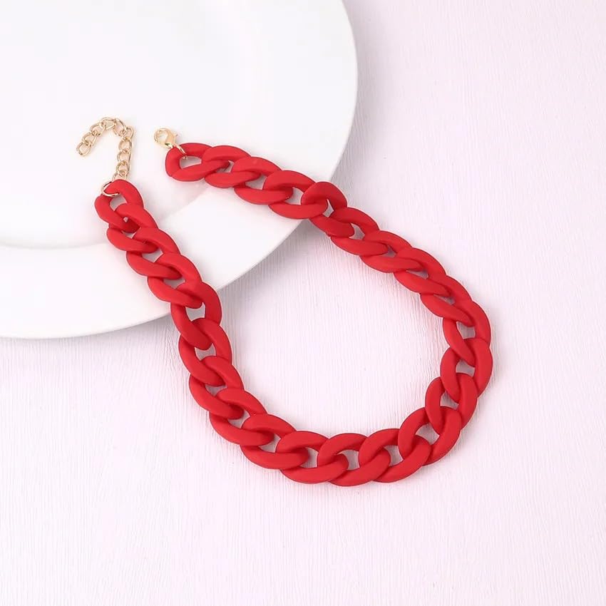 Collier ras du cou perles colorées argent 925 cadeau idéal - 4