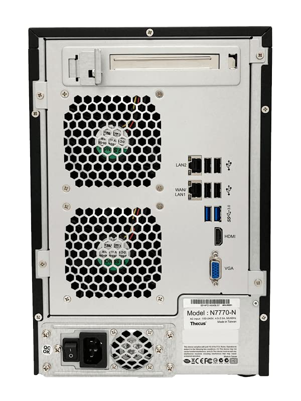 Amazon.co.jp: Thecus NASキット 7ベイ N7770-N Core i3プロセッサ搭載 