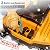 20" Cordless Snow Blower(No Battery), Compatible with Dewalt 20V Max Battery, Brushless Snow Thrower with Directional Plate & LED Lights, Electric Snow Blower Ideal for Walkways and Driveways