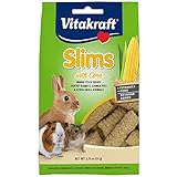 Vitakraft Rabbit Slims With Corn Nibble Stick Treat, 1.76 Ounce Pouch