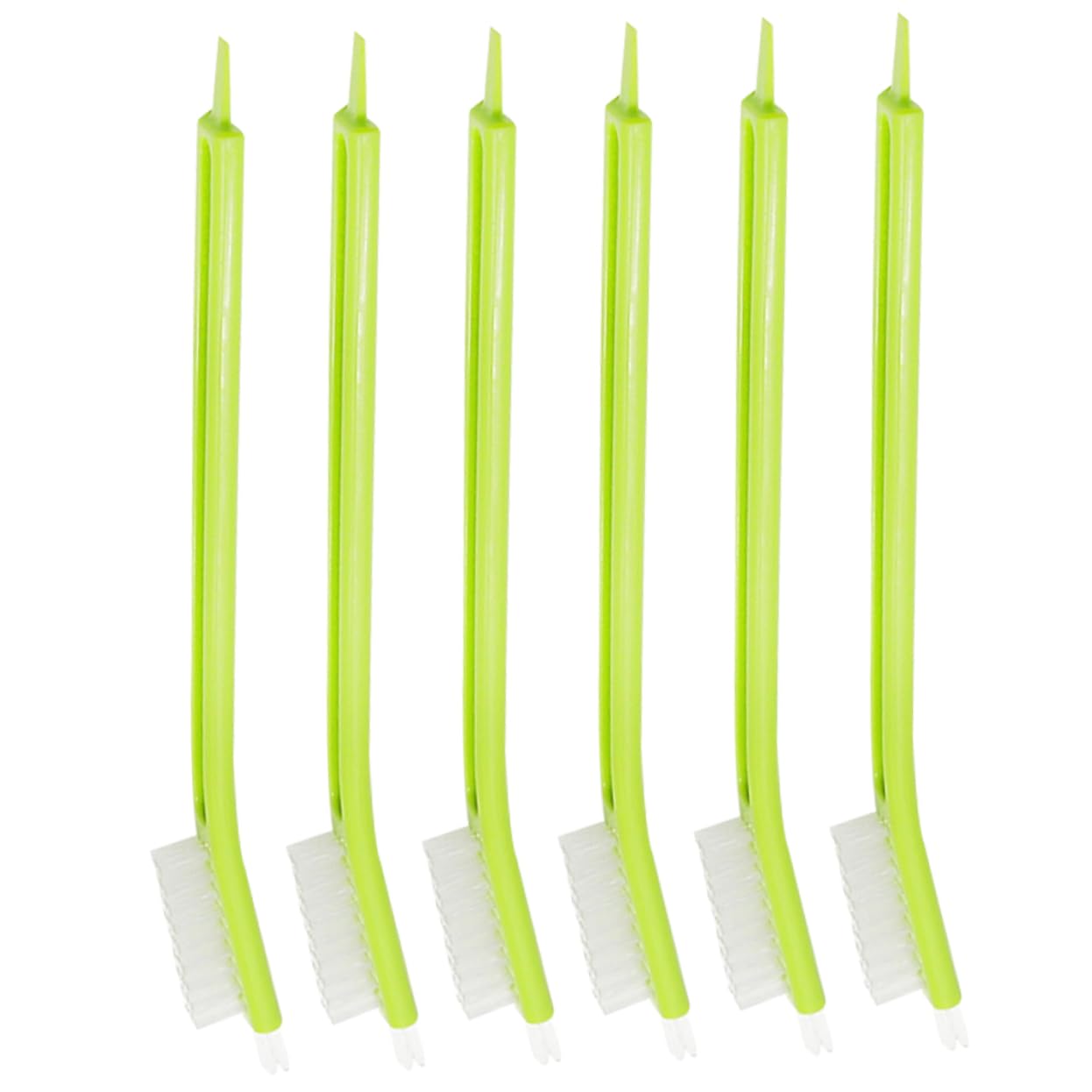 PartyKindom 6Pcs Wear Resistant Plastic Juicer Cleaning Brush Multi Function Kitchen Cleaning Accessories for Soy Milk Machine and Food Processors Long Handle Design for