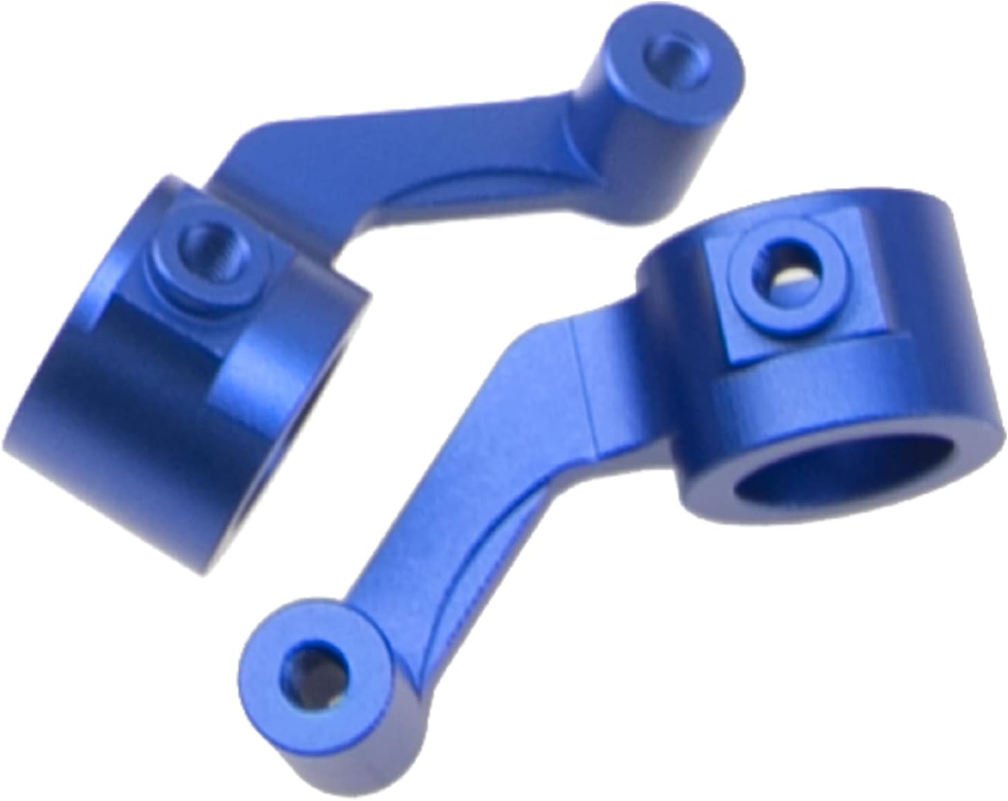 ShareGoo Metal Steering Hub Blocks & C-Hub Carriers Caster Blocks & Rear Stub Axle Carriers Compatible with Horizon ECX 1/10 2WD Ruckus Axe Brutus Circuit AMP MT/DB Crush RC Car Tuck (Dark Blue)