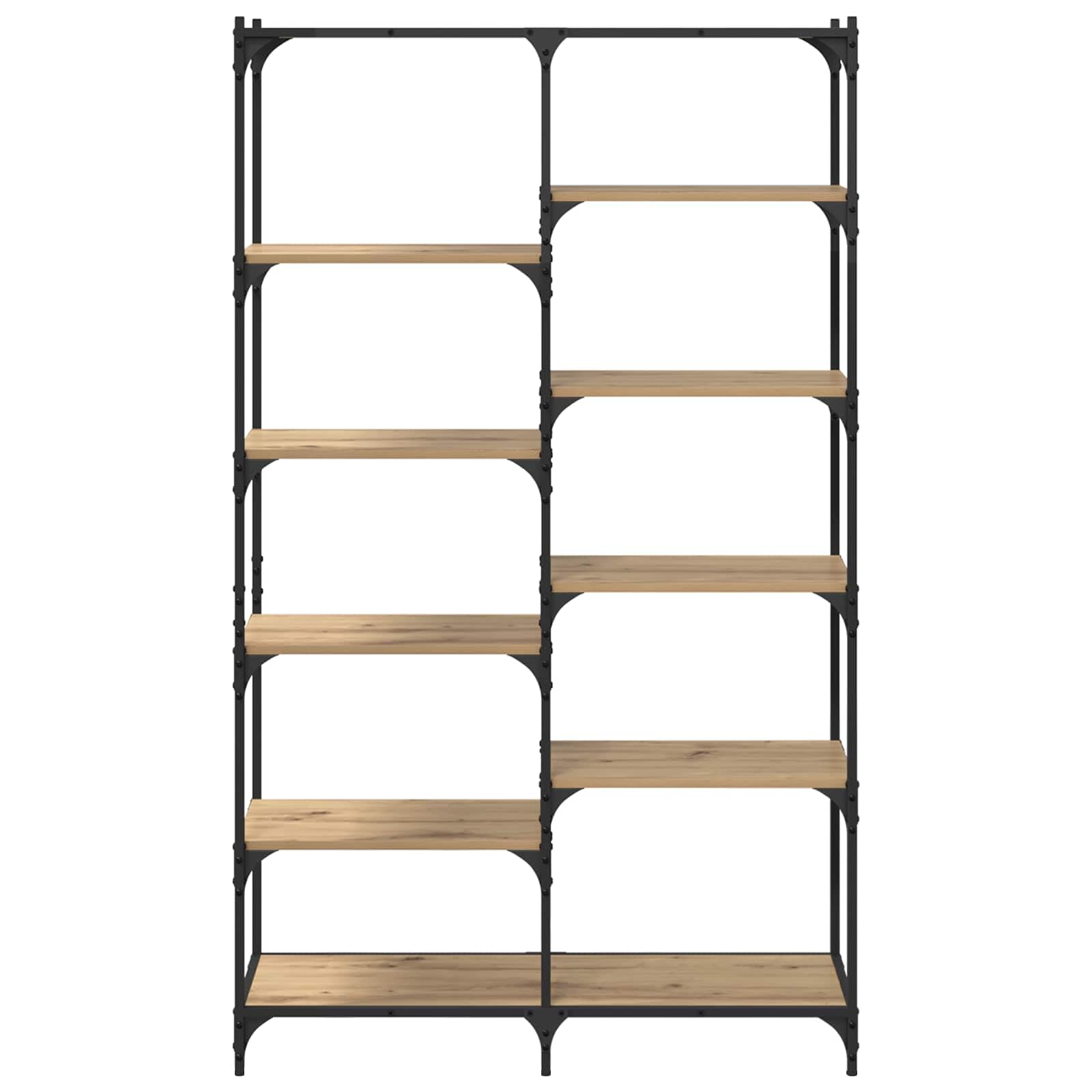 Generisch Regal Artisan-Eiche 100 x 32 x 170 cm Holzwerkstoff,Möbel,Regalsysteme,Bücherregale Bücherschränke-881891