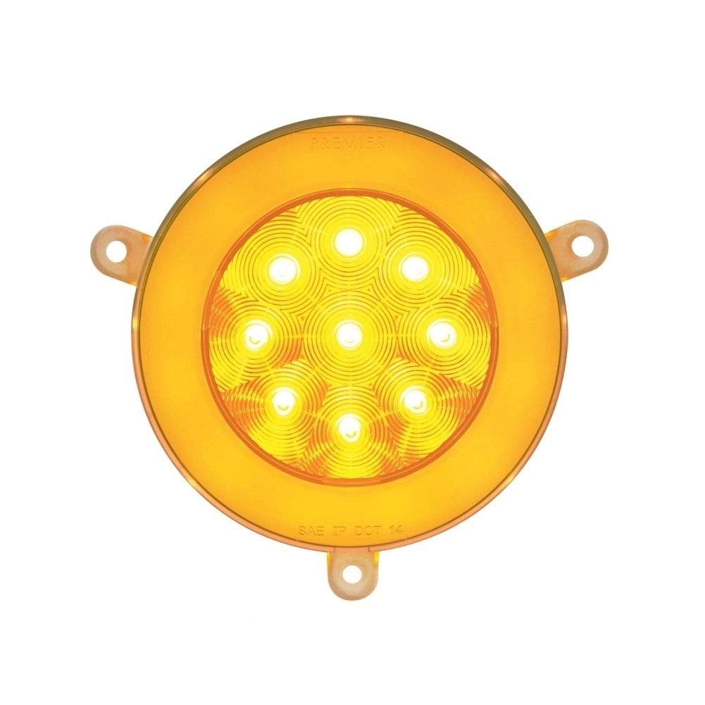 United Pacific 37115 Turn Signal Light, 21 LED 2005+ Freightliner Century Glo, Amber LED/Clear Lens