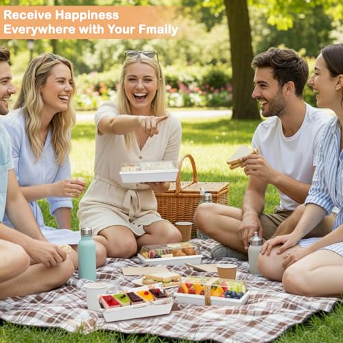 50% Off OAMCEG Disposable Charcuterie Boxes with Clear Lids