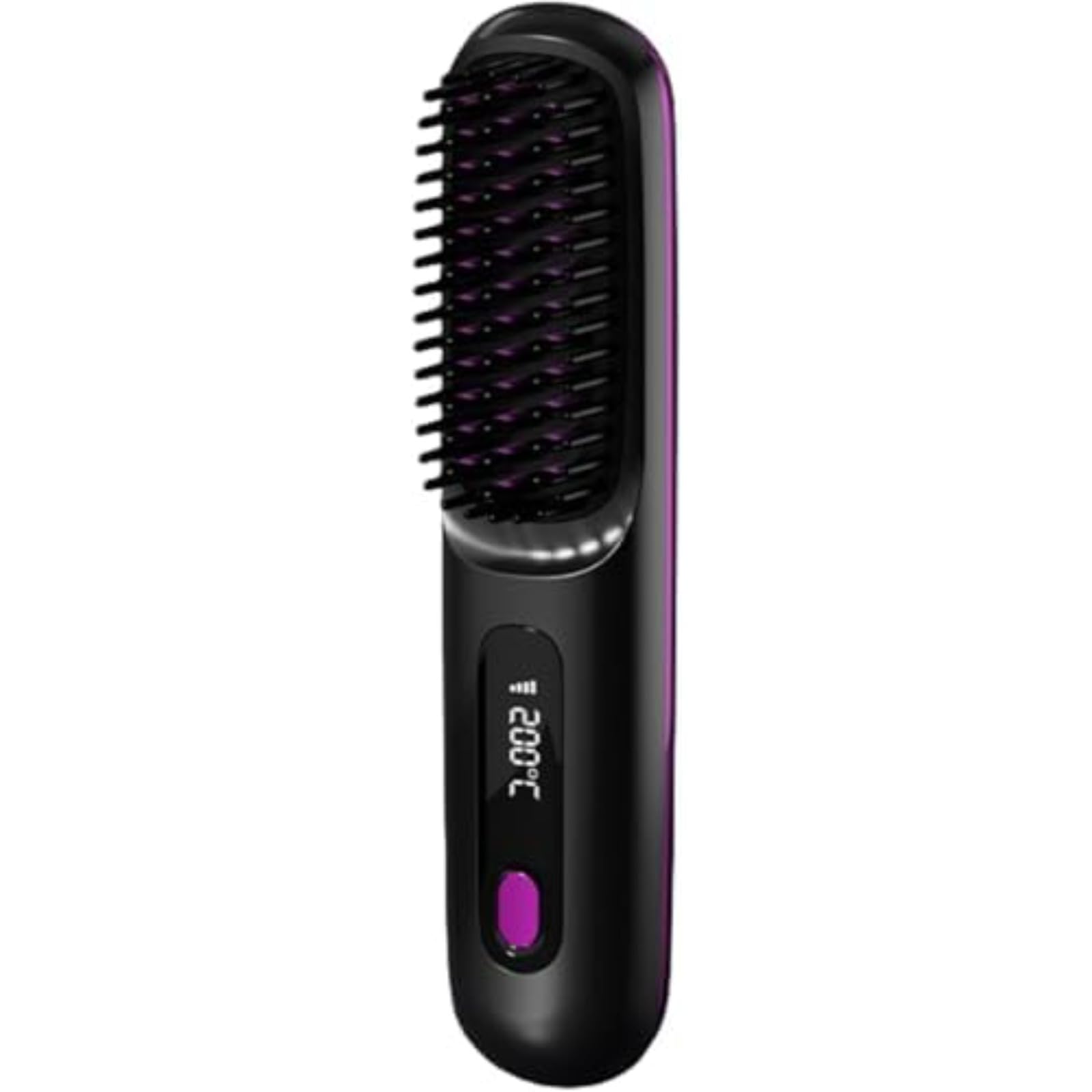 Monarch Stylingbürste für kurzes Haar – Präzisionshaarbürste für feines & dünnes Haar, ideal für Männer & Frauen – Ergonomischer Griff, antistatisch, für Volumen & Styling (Schwarz)