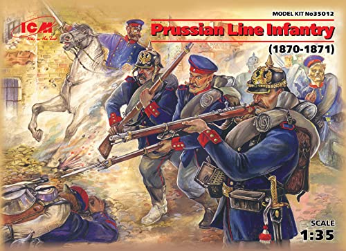 Kit de modelo plástico ICM Infantería Prusiana 1:35 miniatura 2