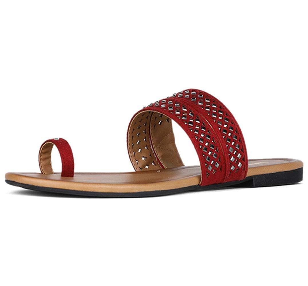Bata Womens FLORA TOERING Toe Ring Slippers (5715994_RED_6 UK) (B08DJ8JCJK) Amazon Price History, Amazon Price Tracker
