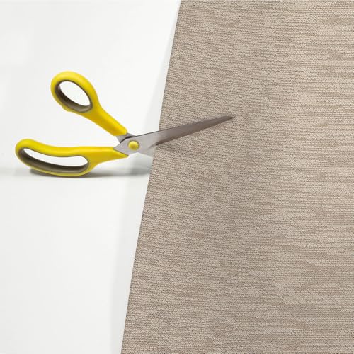 Alfombra para cocina beige efecto ratán ideal para proteger el suelo de la zona de fuegos 6