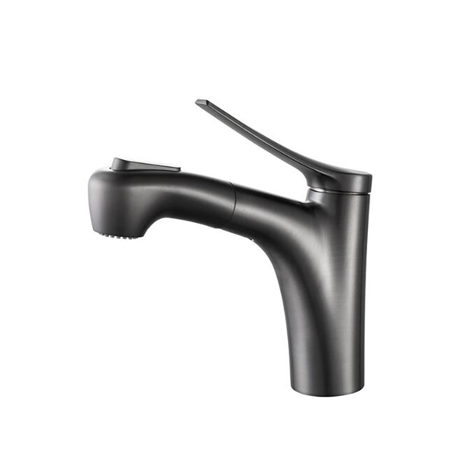 Robinet de lavabo avec mitigeur 2 modes extractible noir
