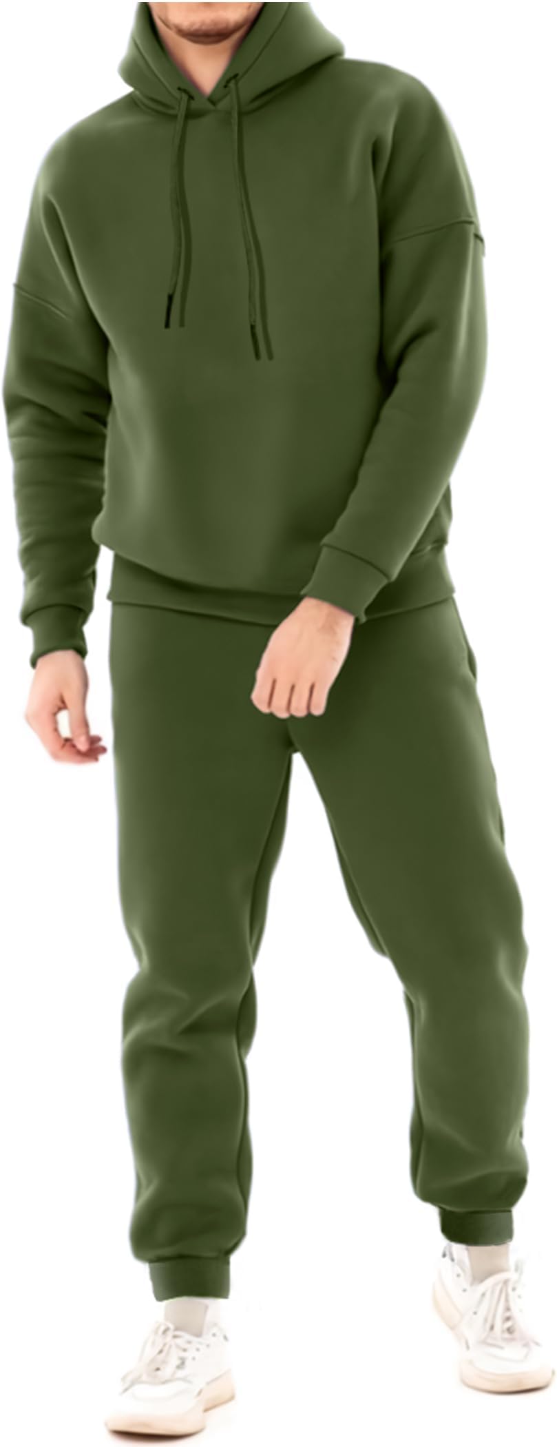 olive green adidas sweatsuit