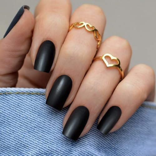 JMEOWIO Unhas de gel autocolantes preto carbono Halloween autocolantes unhas gel Nail Art Stickers decoração