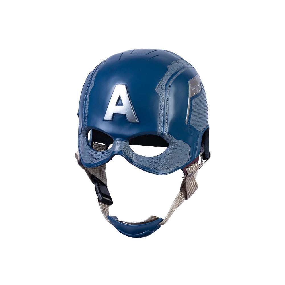 Captain US Helmet Mask for Adult Men, Resin