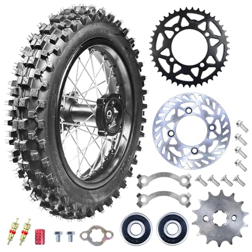 RUIQIMOTO 3.00-14 Rear Rim Wheel