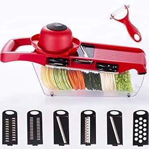 5 In 1 Veggie Salad Onion Chopper Vegetable Cutter Potato Cheese Slicer Cabbage Shredder Julienne Peeler Kitchen Gadgets Appliances Food Processors New Home Essentials Cool Stuff