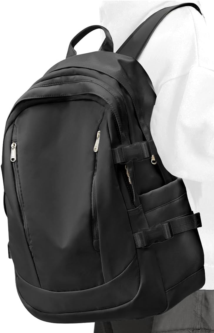 PAUBACKTravel Backpack for Women Men, Waterproof Backpack Casual Daypack Back Pack Nylon Mochilas Para Mujer Hombres