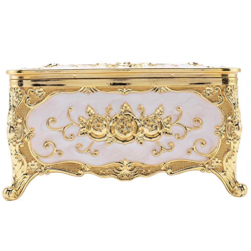 Gkhowiu Acryl TaschentüCher Box Universal Papier Rack BüRo Tisch ZubehöR Haus BüRo KTV Hotel Auto Huelle Halter Gold Cover